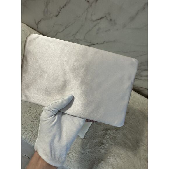 NEW $525 Prada Special Edition Pink Silk Zip Clutch DUSTBAG - Picture 11 of 13